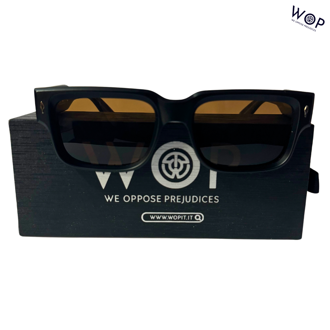 ARCHIMEDE / Nero Opaco Marrone