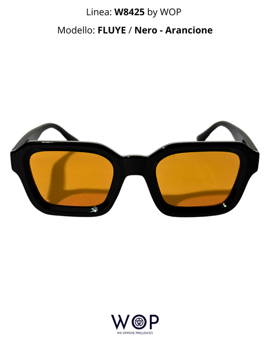 FLUYE / Nero - Arancione