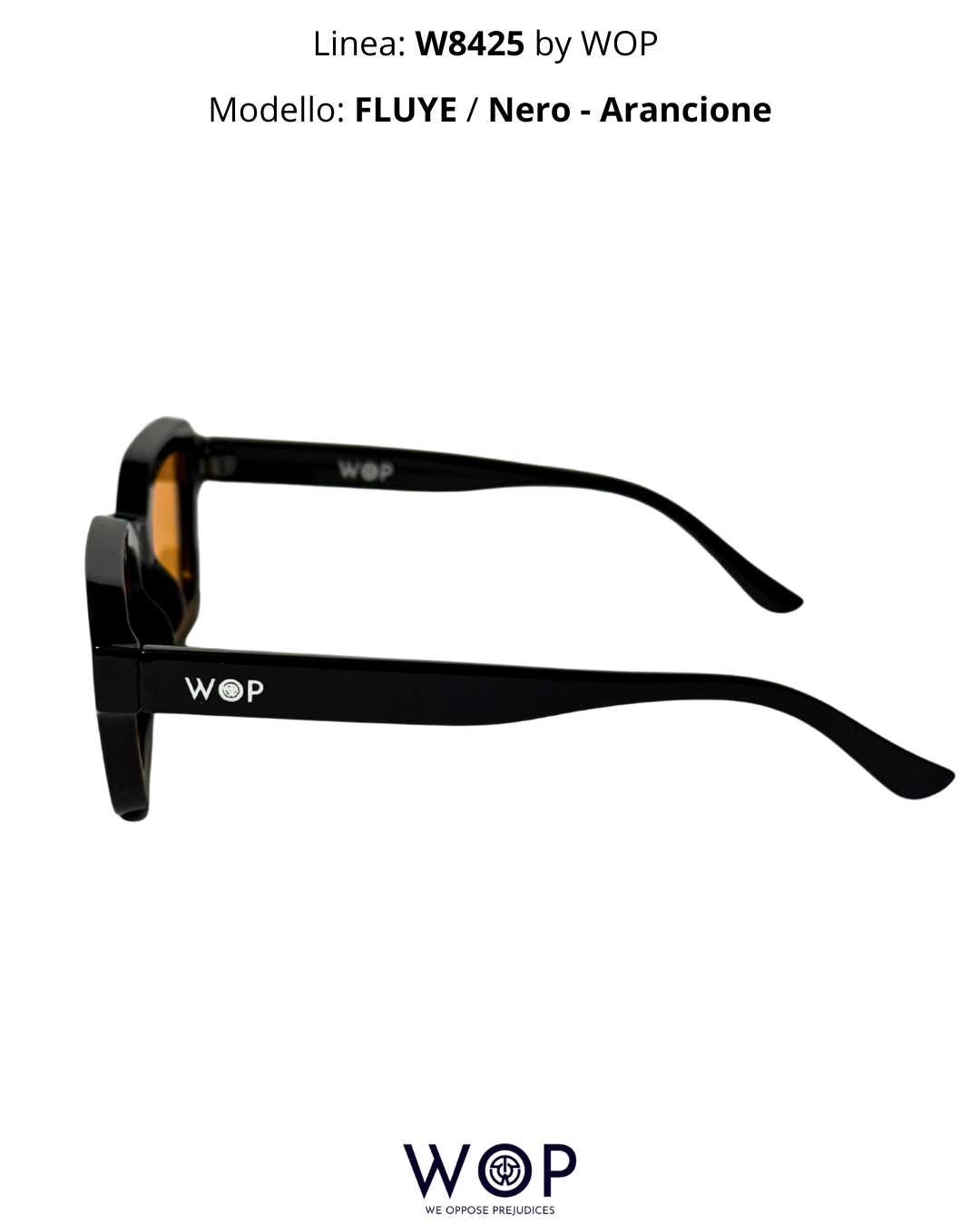 FLUYE / Nero - Arancione