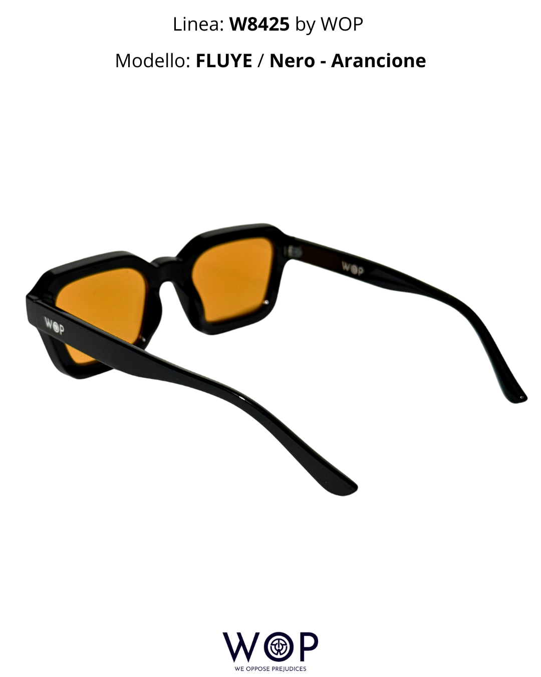 FLUYE / Nero - Arancione