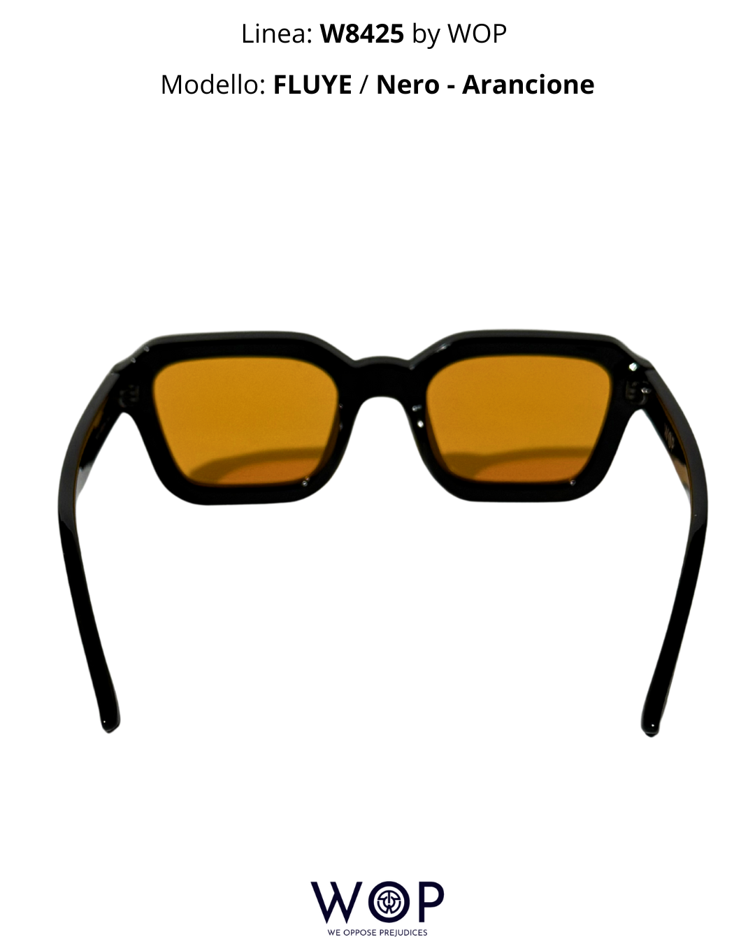 FLUYE / Nero - Arancione