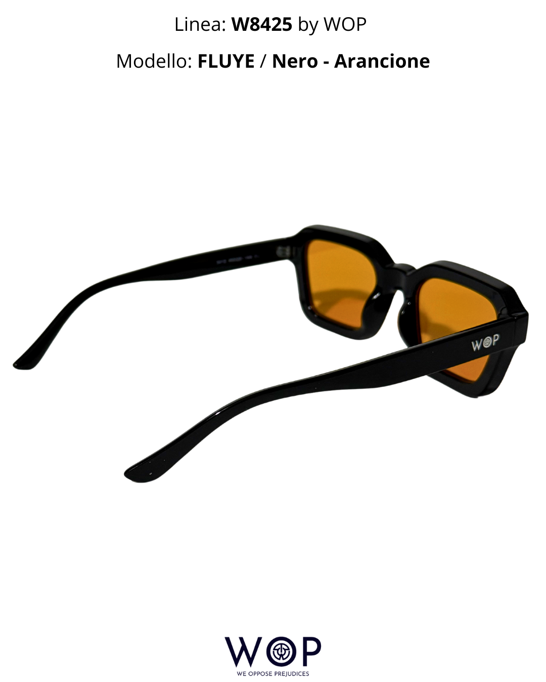 FLUYE / Nero - Arancione