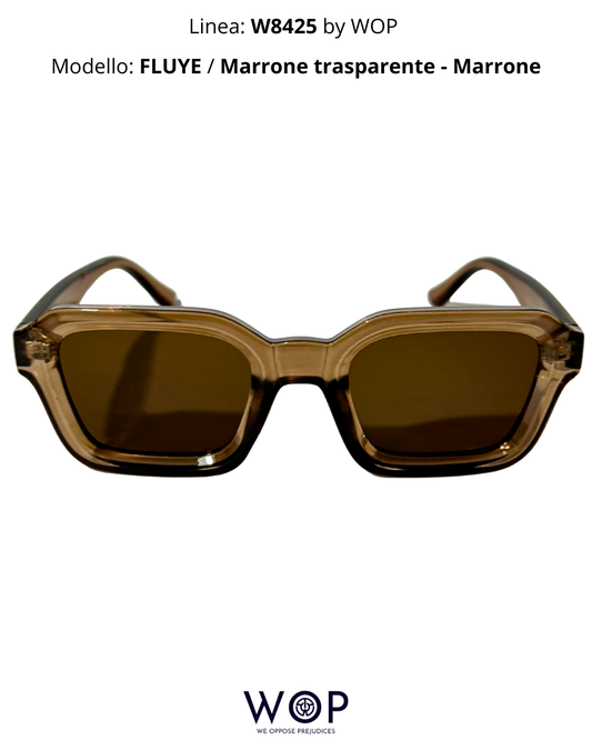 FLUYE / Marrone Trasparente - Marrone