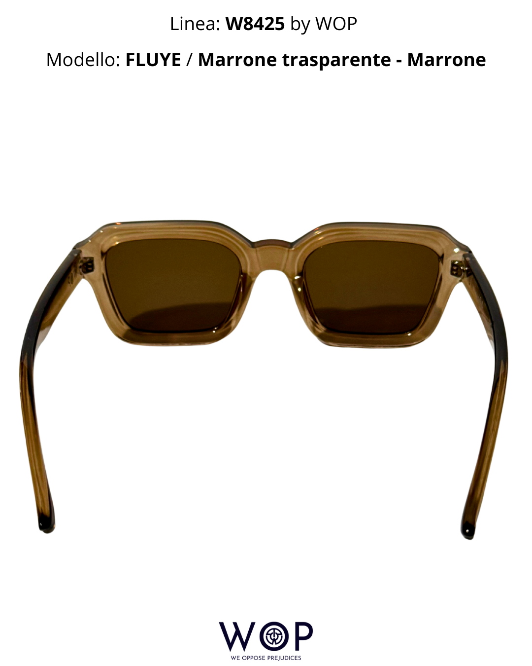 FLUYE / Marrone Trasparente - Marrone