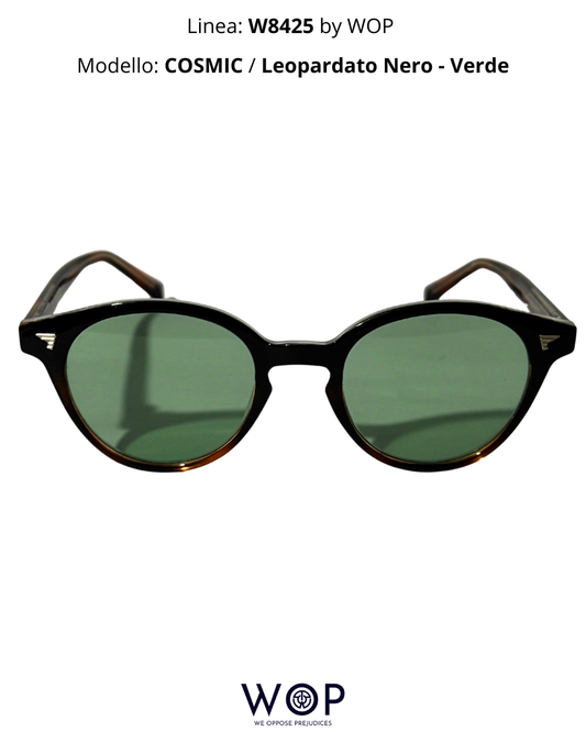 COSMIC / Leopardato Nero - Verde