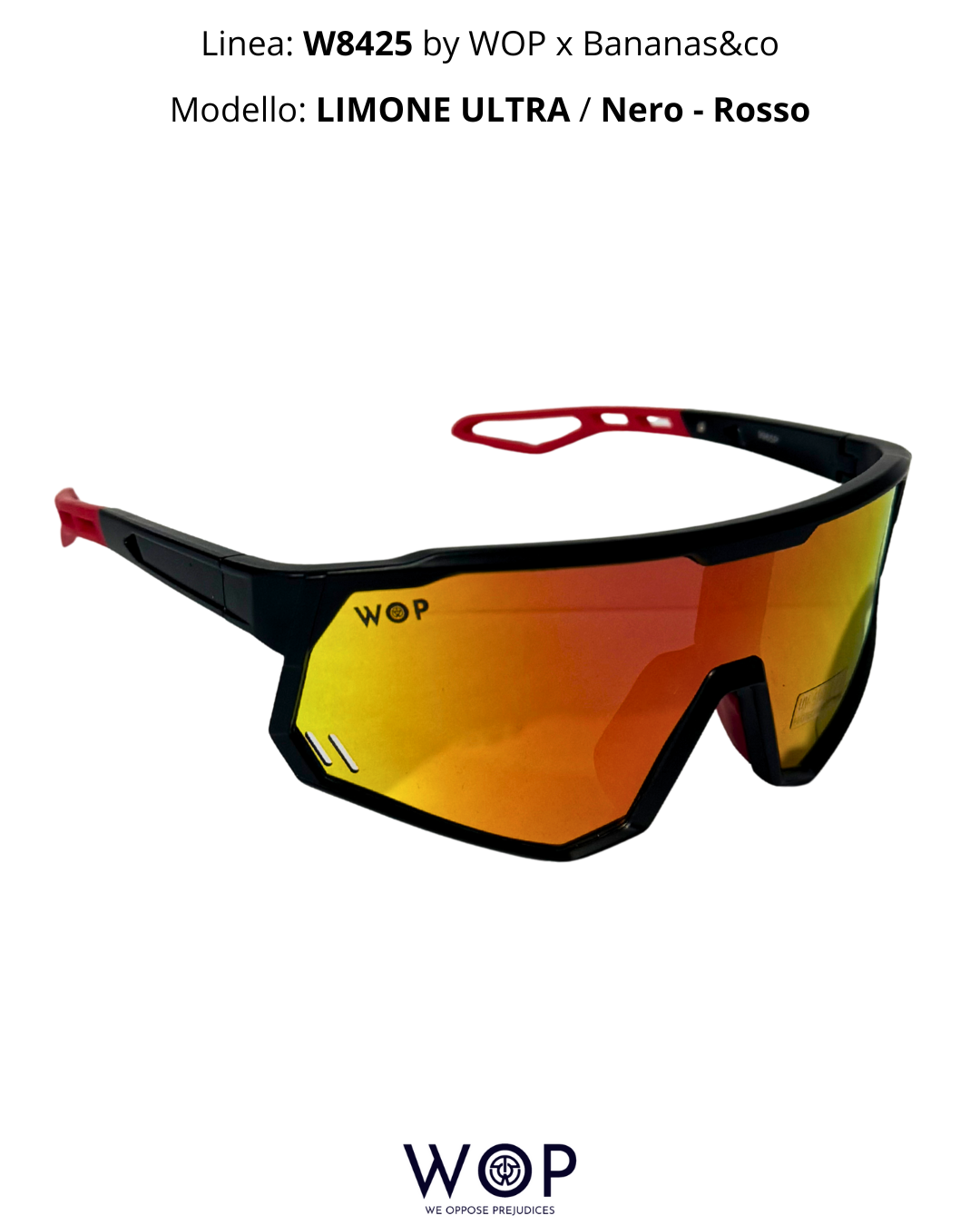 LIMONE ULTRA / Nero - Rosso