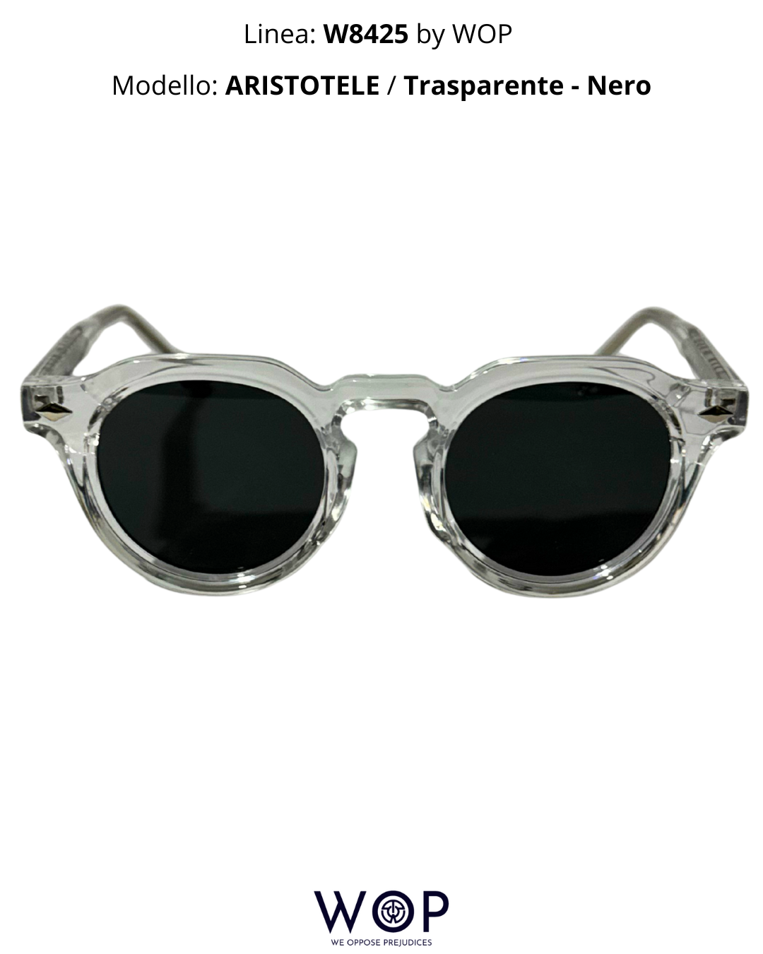 ARISTOTELE / Trasparente - Nero