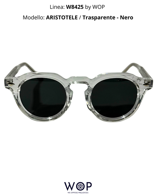 ARISTOTELE / Trasparente - Nero