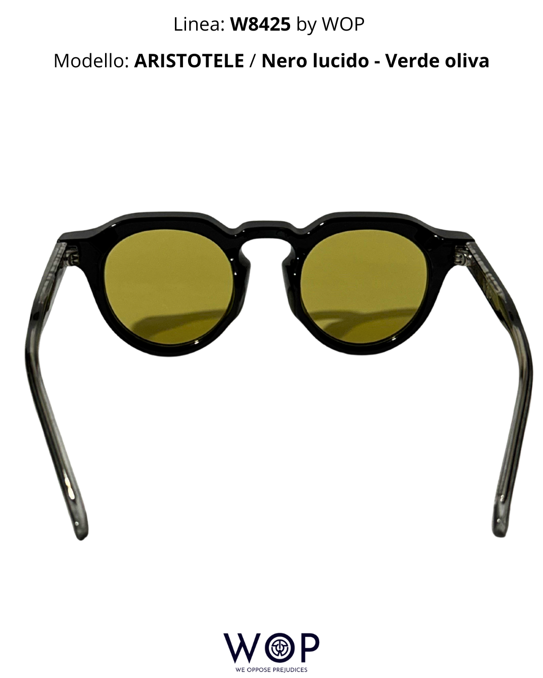 ARISTOTELE / Nero Lucido - Verde Oliva